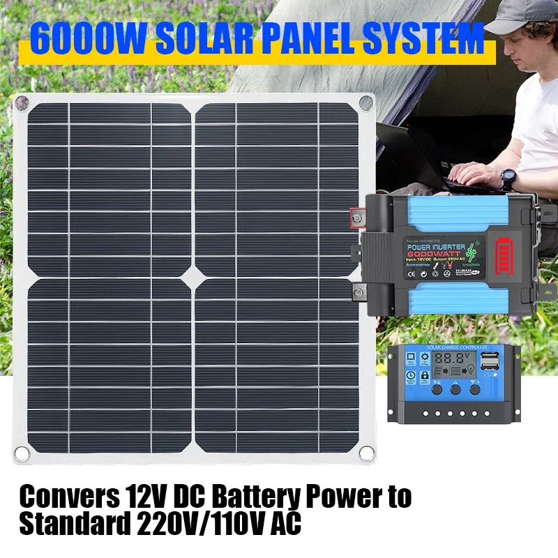 Solar Panel 200W - 200W Güneş Paneli ve Kontrol Cihazı