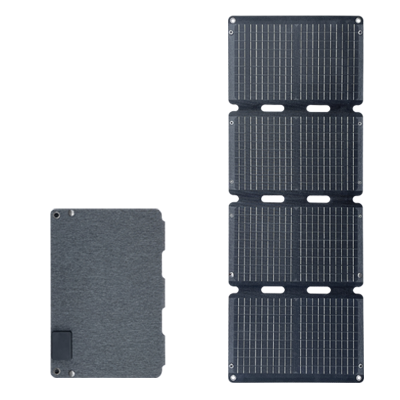 Outdoor Power Station - Stokta 65W 110W Taşınabilir Katlanabilir Güneş
