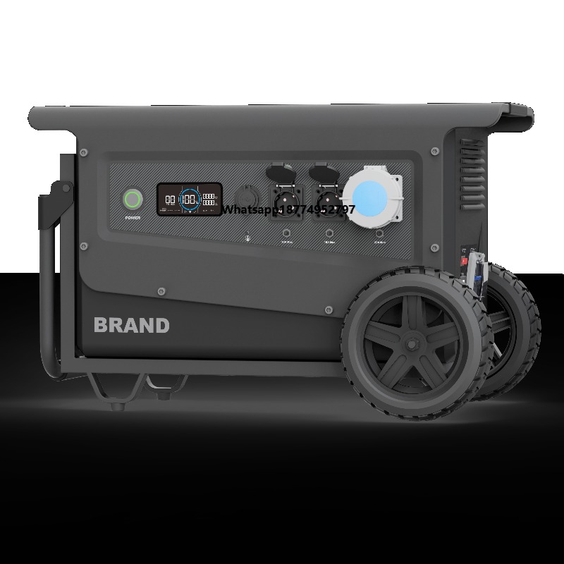 Power Inverter - Taşınabilir Güç İstasyonu 5040WH 5000W LiFePO4