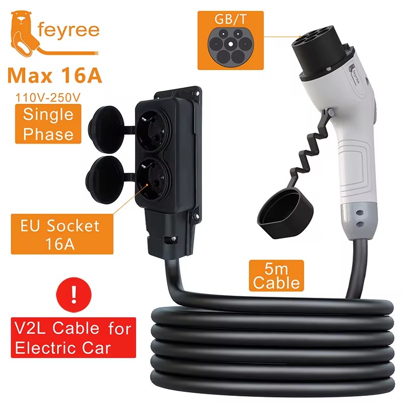 Outdoor Power Station - Feyree V2L Kablo Deşarj Fişi EV