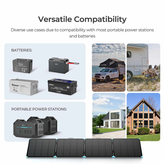 Renogy 400W Hafif Taşınabilir  - Solar Panel 200W incelemesi ve fiyatı