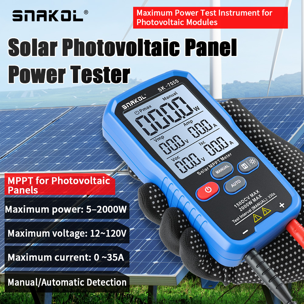 SNAKOL SK-705 Güneş Paneli Tes - Energy Monitor Meter incelemesi ve fiyatı