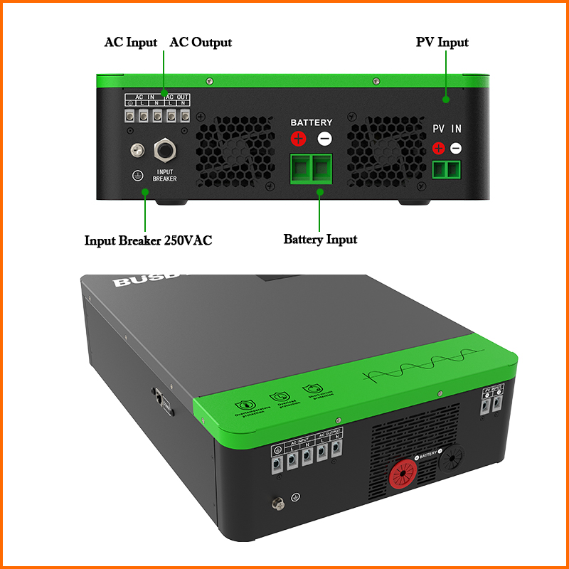 3000W Saf Sinüs Hibrit Kapalı  - Charge Controller Solar incelemesi ve fiyatı