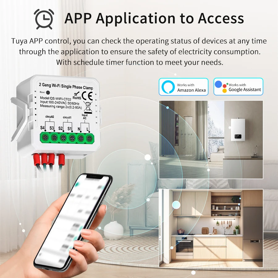 Tuya Akıllı WiFi Güneş Enerjis - Energy Monitor Meter incelemesi ve fiyatı